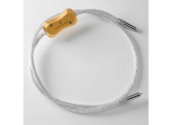 Кабель межблочный Аналоговый ( 2 RCA - 2 RCA ) Crystal Cable Da Vinci Interconnect RCA / 1м