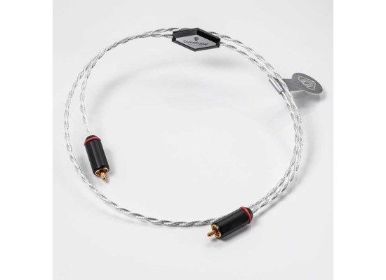 Кабель межблочный Аналоговый ( 2 RCA - 2 RCA ) Crystal Cable Piccolo2 Diamond IC RCA / 1м