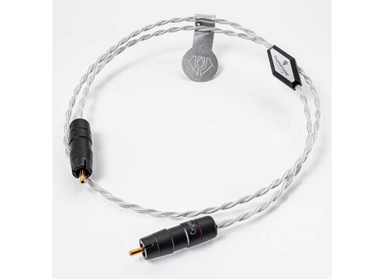 Кабель межблочный Аналоговый ( 2 RCA - 2 RCA ) Crystal Cable Ultra2 Diamond IC RCA / 1м