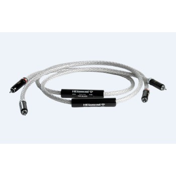 HiDiamond Top Silver Signal 1 m межблочный кабель RCA