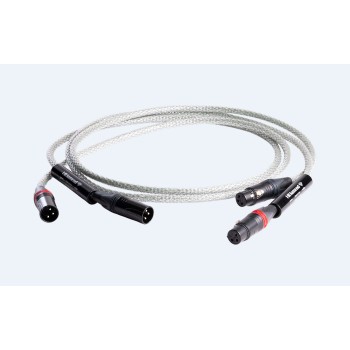 HiDiamond Top Silver XLR 1 m. Балансный межблочный кабель