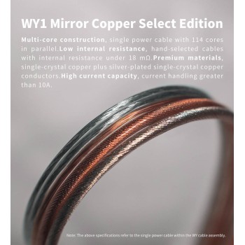 Luxury & Precision WY1, кабель питания для портативной аудиосистемы